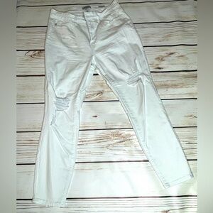 Judy Blue Skinny Fit White Jeans